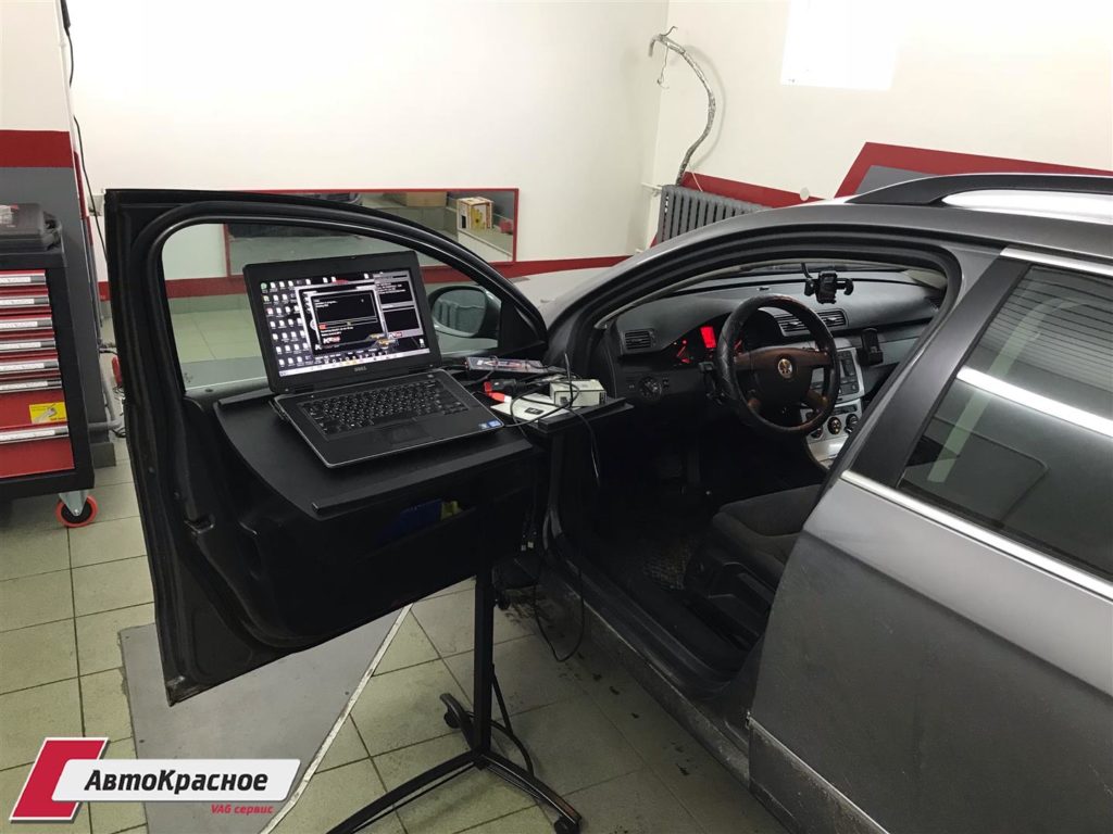 VW PASSAT B6 2.0 TDI 2007 Г.В. — DPF, EGR OFF